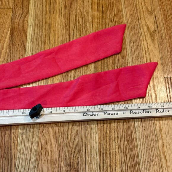 Worthington Womens Halter Neck Pink Top With Ties Size L - Picture 6 of 8